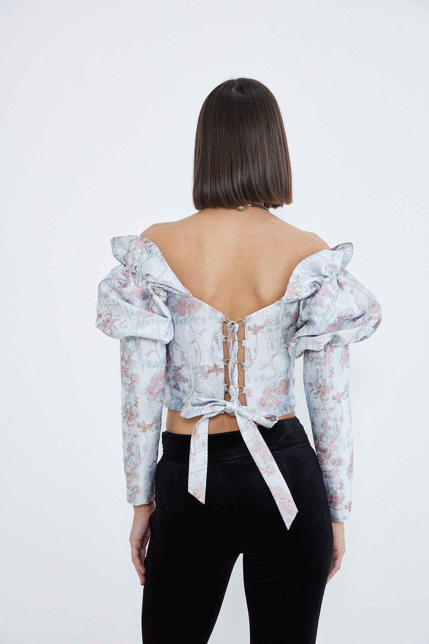 Antoinette - Blue Timeless Allure Corset