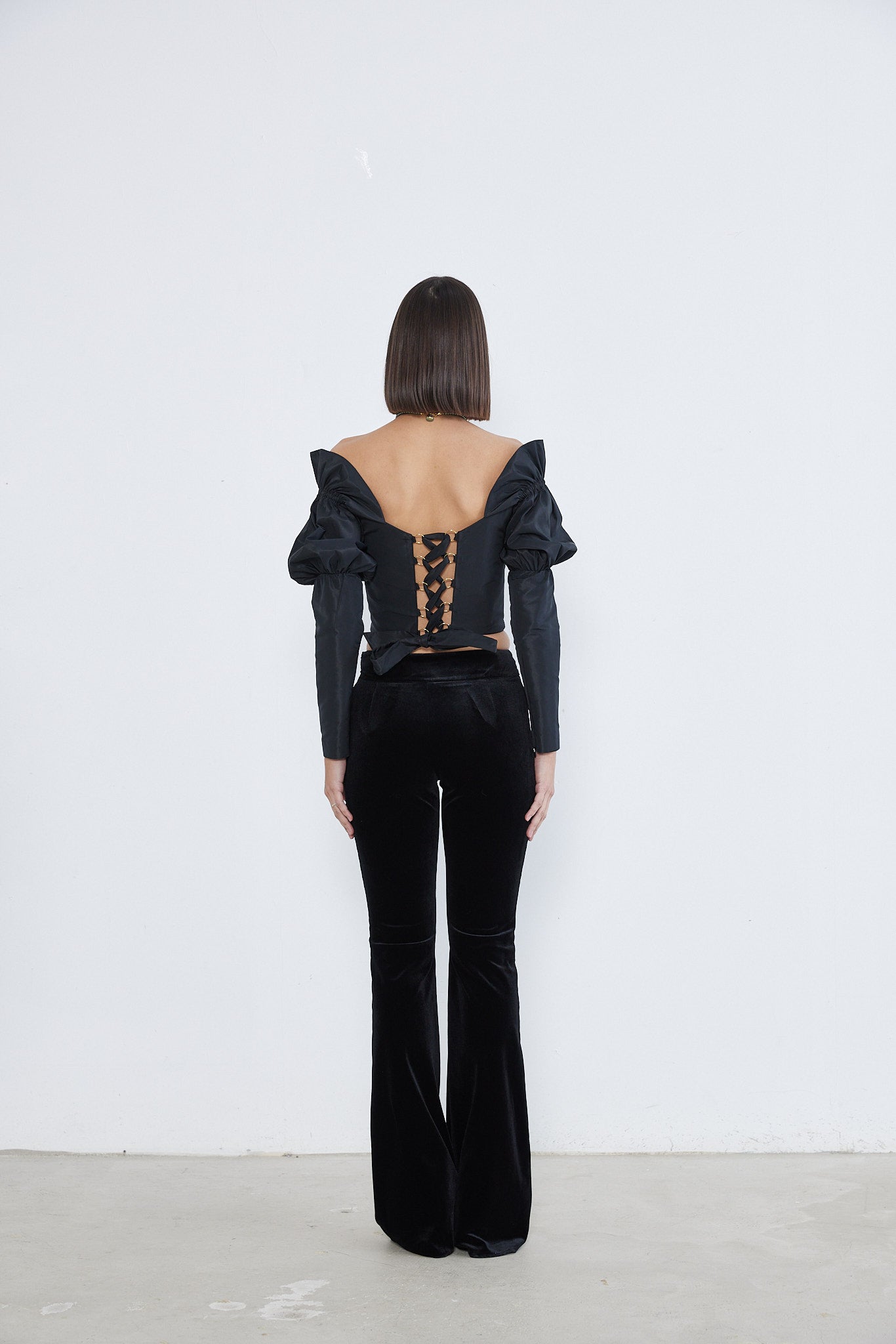 Antoinette - Timeless Allure Black Corset