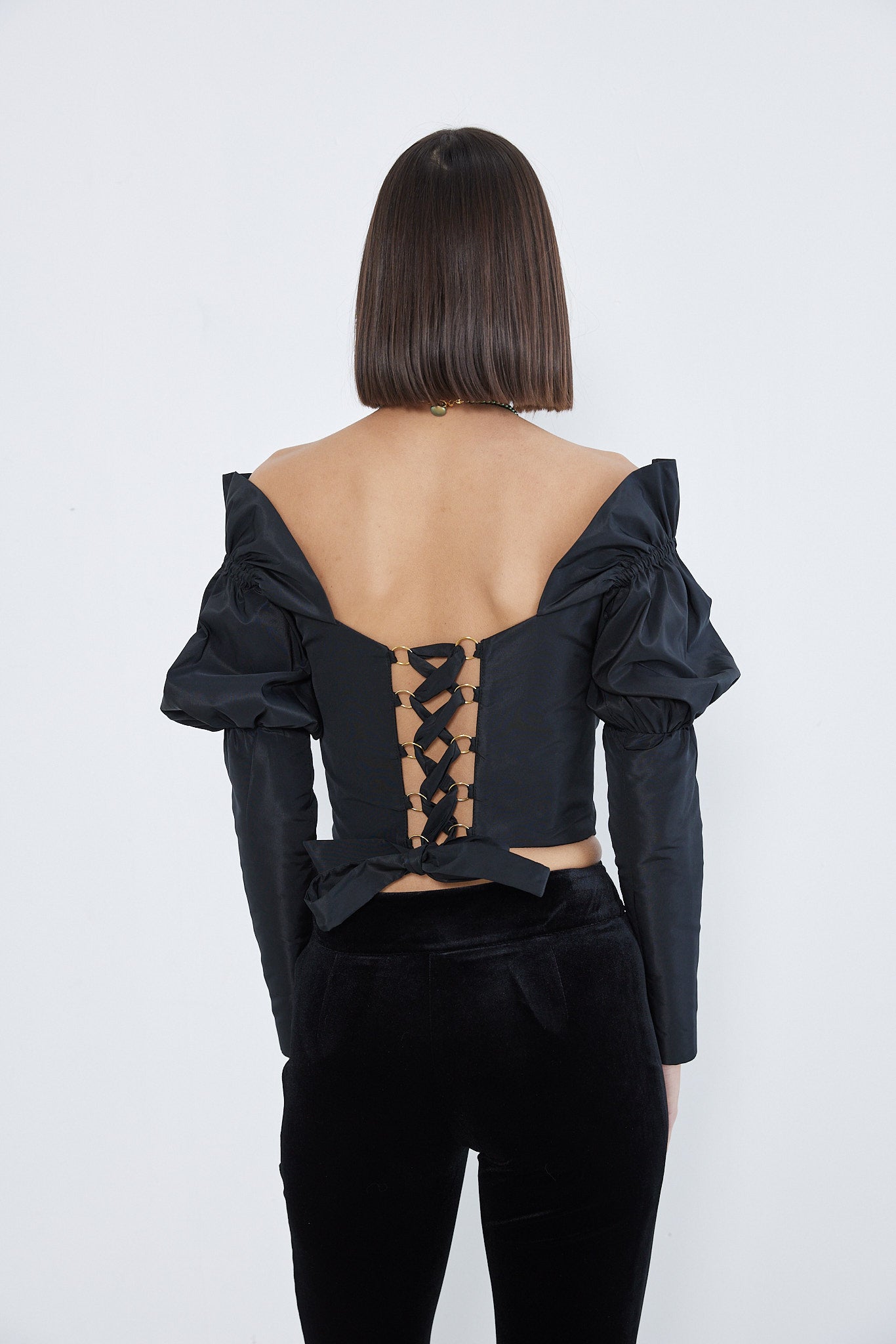 Antoinette - Timeless Allure Black Corset