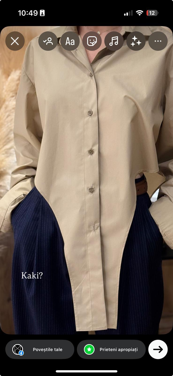 Crissmiss Sculptural Shirt